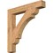Ekena Millwork Olympic Block Smooth Bracket, Western Red Cedar, 3 1/2"W x 26"D x 26"H BKT04X26X26OLY05SWR - alternate 1